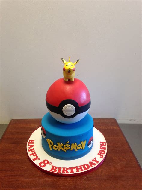 Pokemon Themed Birthday Cake Custom Birthday Cakes Birthday Cake Cake