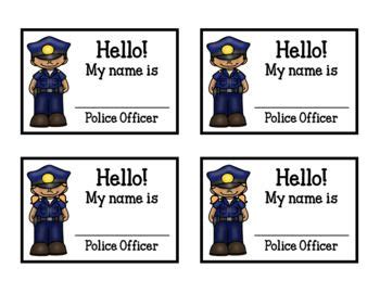 Police Station Full Pack Dramatic Play Dramatic Play Preschool Dramatic Play Themes