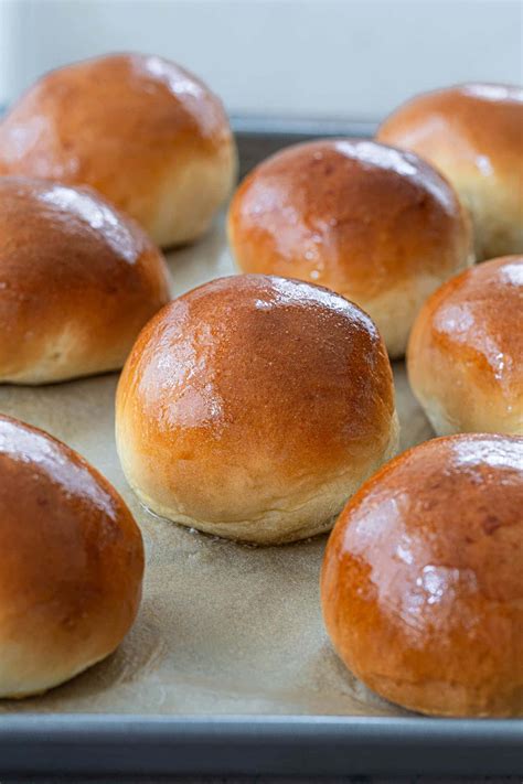 The Fluffiest Brioche Buns Recipe - Olivia's Cuisine