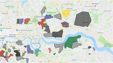 London Map Shows Territories Of Dozens Of Gangs Uk News Sky News