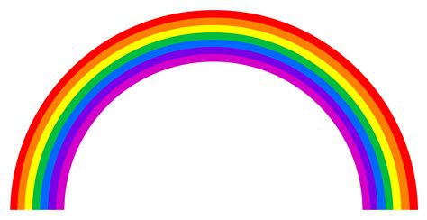 Pictures Of Cartoon Rainbows Clipart Best
