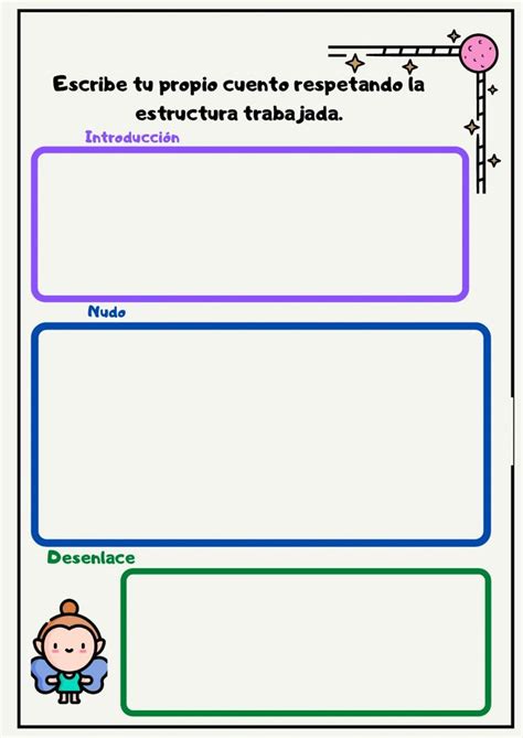 Ejercicio De Estructura Del Cuento Cuentos Cuadernos Interactivos