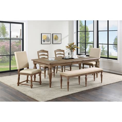 Winners Only Augusta Cottage Style Dining Table With Leaf Conlins