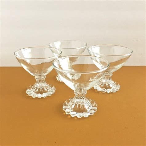 Candlewick Coupes Boopie Cocktail Glasses Small Parfait Etsy In