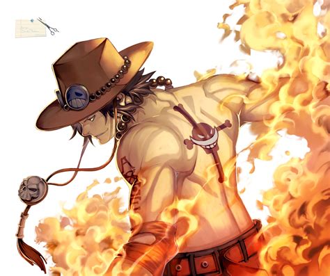 Portgas D Ace Fond Decran Dessin Film Manga Ace One Piece