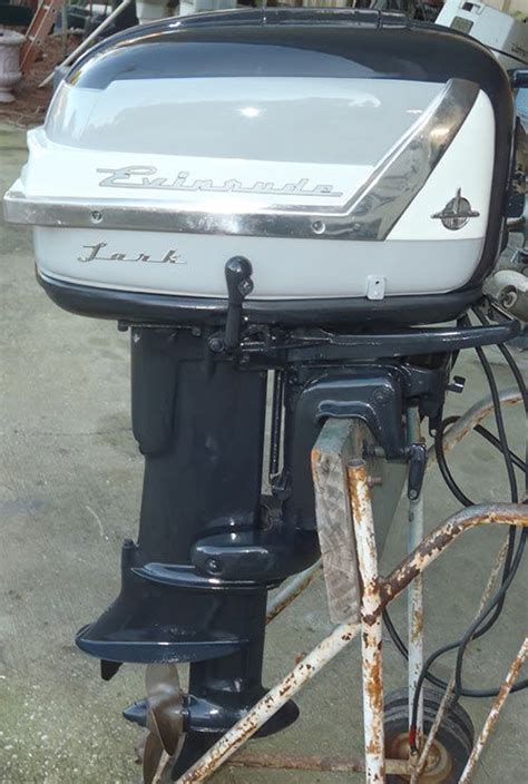 1956 30 Hp Evinrude Lark Outboard Antique Boat Motor For Sale Outboard