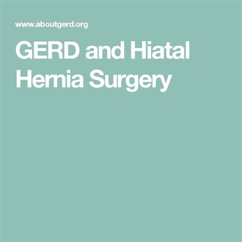 Gerd And Hiatal Hernia Surgery Gerd Surgery Laparoscopic Surgery