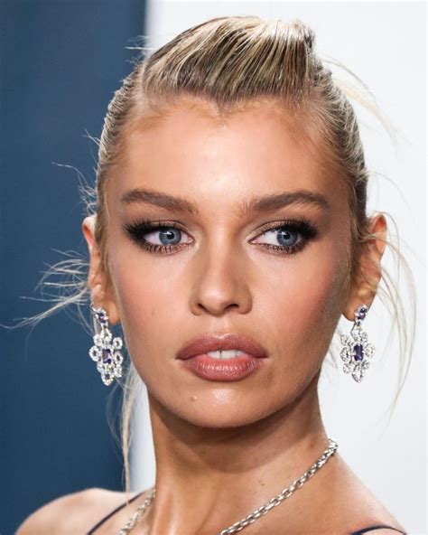 Braless Stella Maxwell Looks Hot In A Blue Gown 32 Photos Thefappening