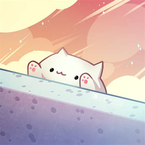 Cute Kawaii Cat Wallpaper Bongo Cat Meme Wallpapers Top Free The Best Porn Website