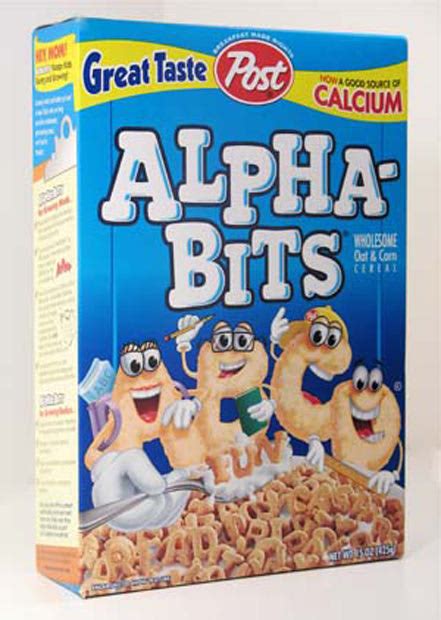 Alpha Bits 50 Best Breakfast Cereals Of All Time Complex