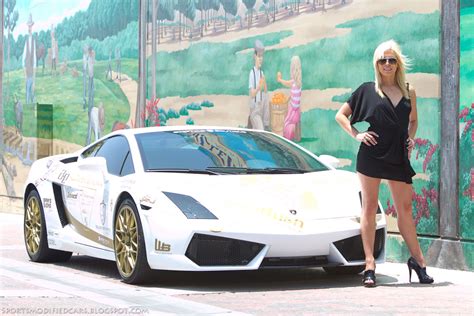 Cars And Girls Blonde Flanks Lamborghini Lp560 Tt ~ Sports And Modified Cars