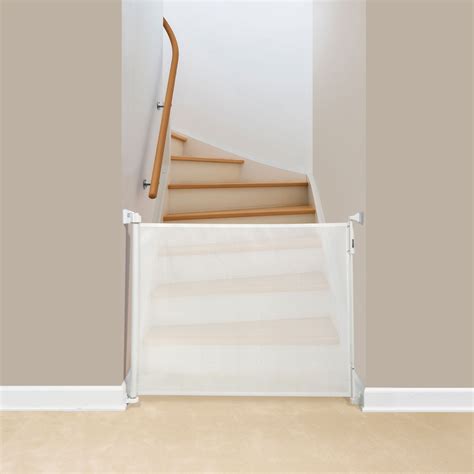 Kidco Retractable Safeway Mesh Toddler Baby Safety Gate For Stairs