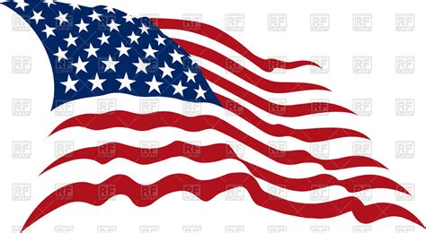 American Flag Vector Download At Collection Of
