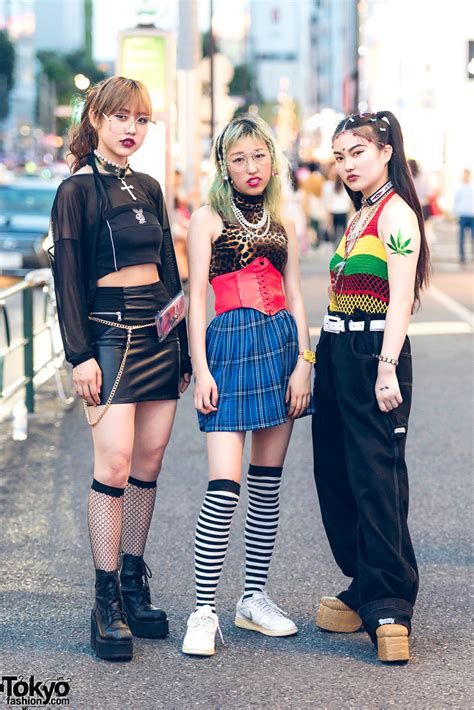 Harajuku Girls Streetwear By Dolls Kill Unif Vidakush Nakano Ropeway