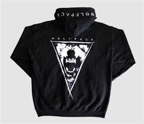 Fangs Hoody From Wolf Nz Wolf Pack Fang Hoody Clothing