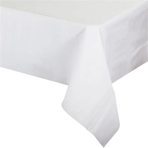 White Paper Tablecloths 3 Count