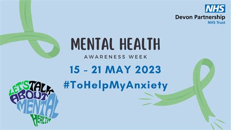 mental health awareness week 2023 dpt