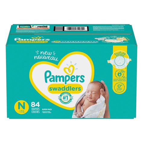Save On Pampers Swaddlers Size N Newborn Diapers Up To 10 Lbs Order