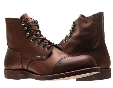 Red Wing Red Wing Mens Iron Ranger 6 Inch Leather Cap Toe Boots