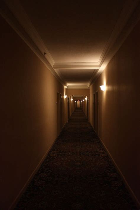 The Neverending Hallway Hotel Hallway Creepy Dark Aesthetic