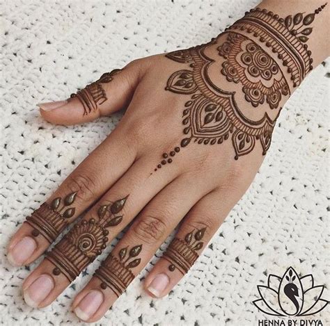 30 Basic Mehndi Designs For Hands And Feet Henna Tattoo Hand Henna