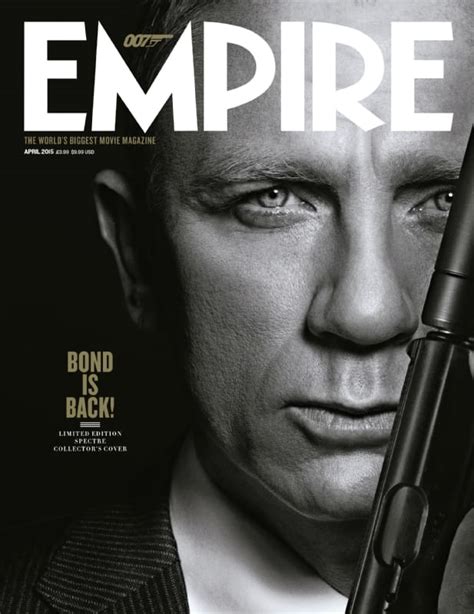 Empire Spectre James Bond Cover Movie Fanatic