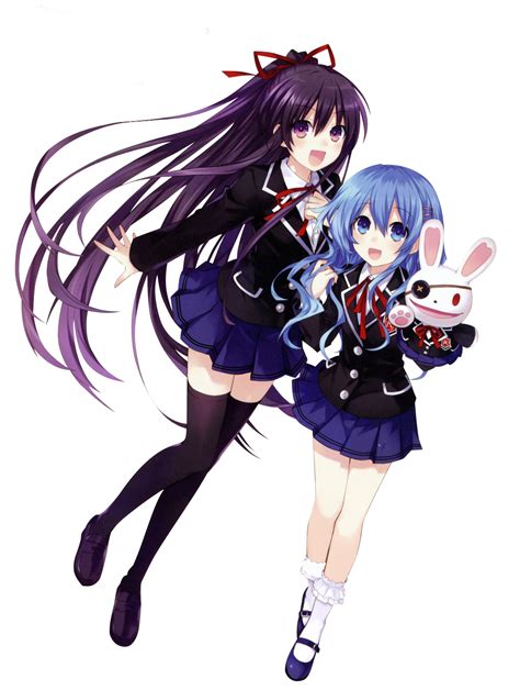 Image Render Tohka Working And Yoshino High Schoolpng Wiki Date A