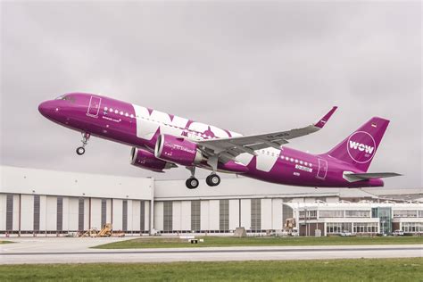 Wow Air Takes Delivery Of Its First A320neo Airbus