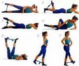 Photos of Workout Exercises With Resistance Bands