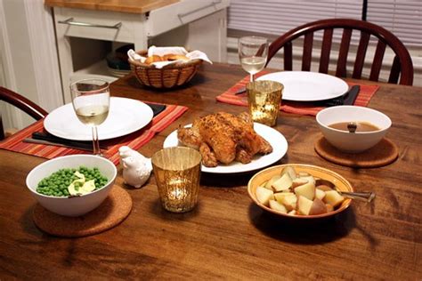 'some tomatoes are big though and some chickens are small, stop body shaming.'. Our Little Thanksgiving Dinner - Life at Cloverhill