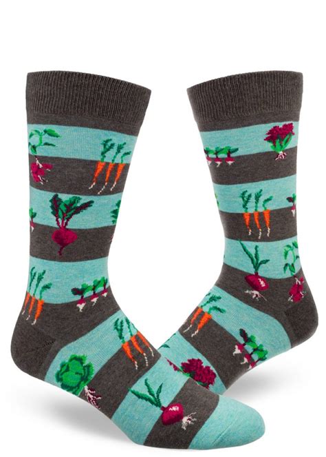Vegetable Garden Mens Socks Modsocks Novelty Socks