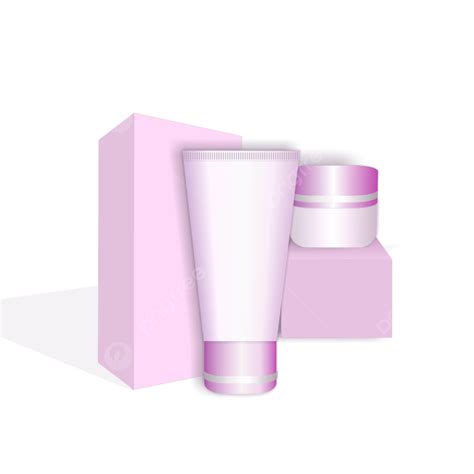 Cosmetic Mockup 3d Images Tube And Pot For Cosmetic Mockup 3d Mockup