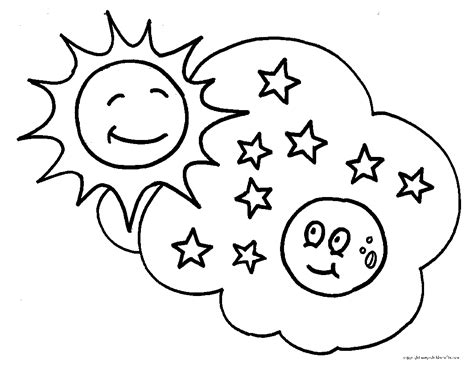 Your use of our printables is subject to our licensing terms and terms of use. Moon And Stars Coloring Pages Printable - Coloring Home