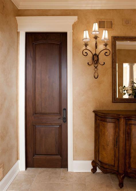 External Wooden Doors Solid Oak Front Doors With Glass Plain White