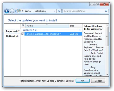 The latest version of the browser includes support for Internet Explorer 11 Now Available for Windows 7