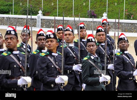 Diyatalawa Southeast Sri Lanka 21st Dec 2013 Sri Lankan Cadets