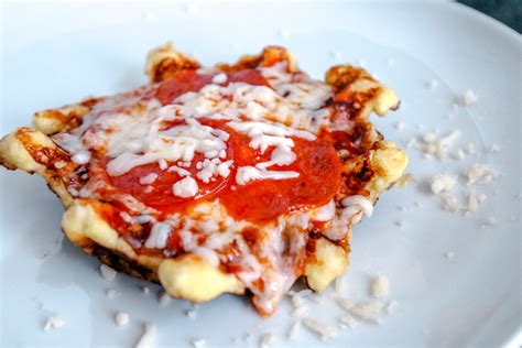 I'll have more chaffle recipes and ideas in the coming weeks so be sure and subscribe to our newsletter so you don't to make this deep dish chaffle pizza, you start by making the crust, which is the actual chaffle. Pizza Chaffle - How To Make The Best Keto/Gluten Free Pizza!