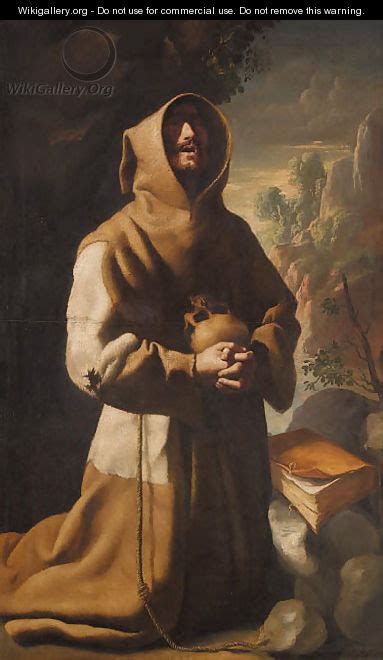 The Ecstasy Of Saint Francis After Francisco De Zurbaran