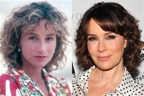 Pin By Sush On Celebrities Then And Now Jennifer Grey Nose Job