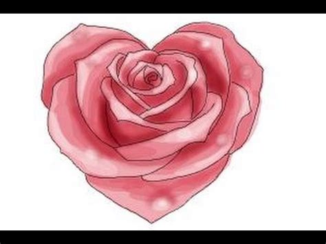 I love drawing cacti and succulents. How to draw a Heart Rose - YouTube