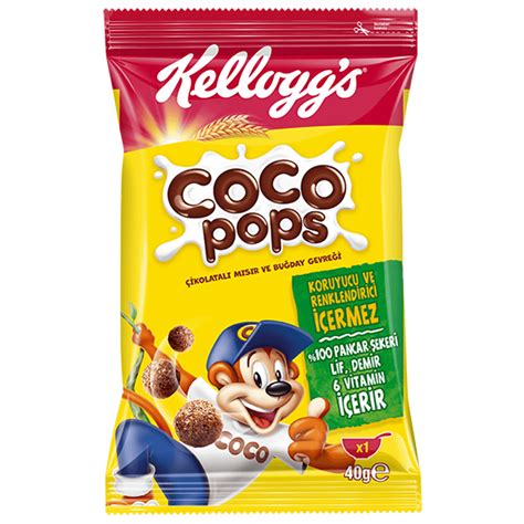 Coco Pops Chocolate Flavored Multigrain Cereal Kelloggs Tr