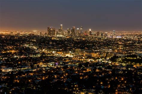 Los Angeles Cityscape Royalty Free Stock Photo