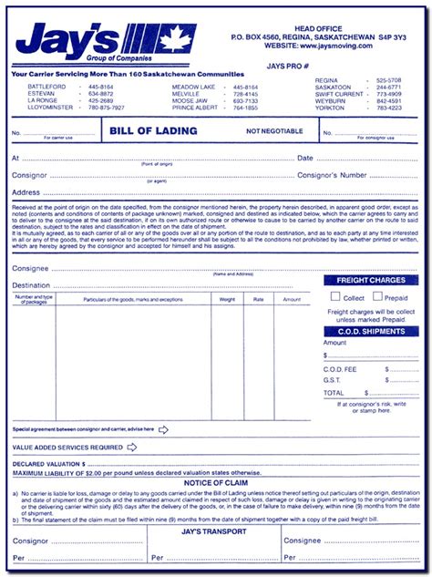 In general, bill of lading number may contain. Bill Of Lading Form Malaysia Templates-1 : Resume Examples