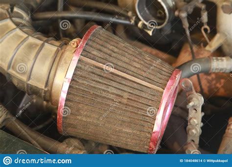Dirty Car Air Filter Stock Photo Image Of Dust Clean 184048614
