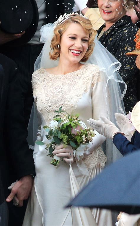 Blake Lively Stuns In A Wedding Dress Looks Effortlessly Gorgeous—see