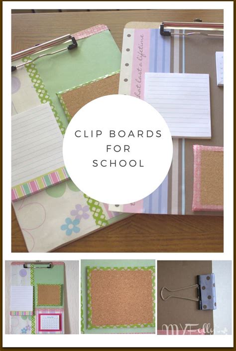 Back To School With Homemade Clipboards Back To School School Clipboard