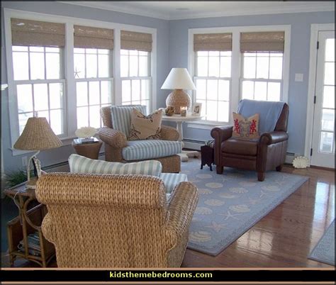 The dreamy seaside setting inspired the color palette and decorating scheme throughout the speaking of views, the windows in this home are truly incredible. Decorating theme bedrooms - Maries Manor: coastal