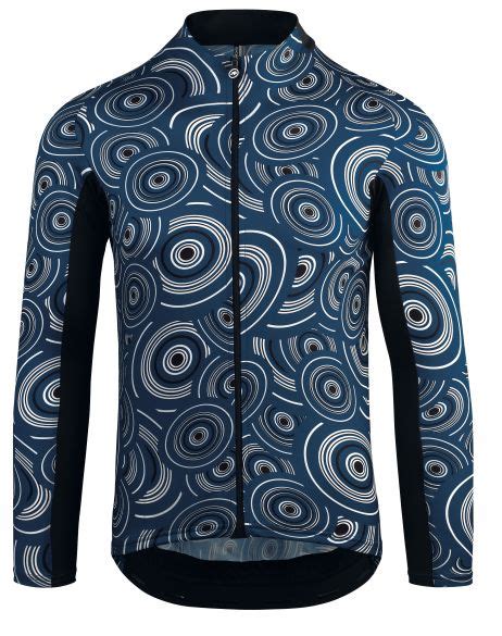 Assos Mille Gt Long Sleeve Cycling Jersey Blue Men Online Find It At Triathlon