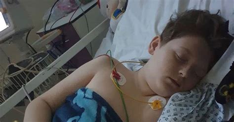 Mum S Warning As Son 11 Suffers Massive Stroke After Playing With