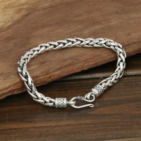 S925 Wholesale Silver Jewelry Mens Handmade In Thailand Silver Buckle